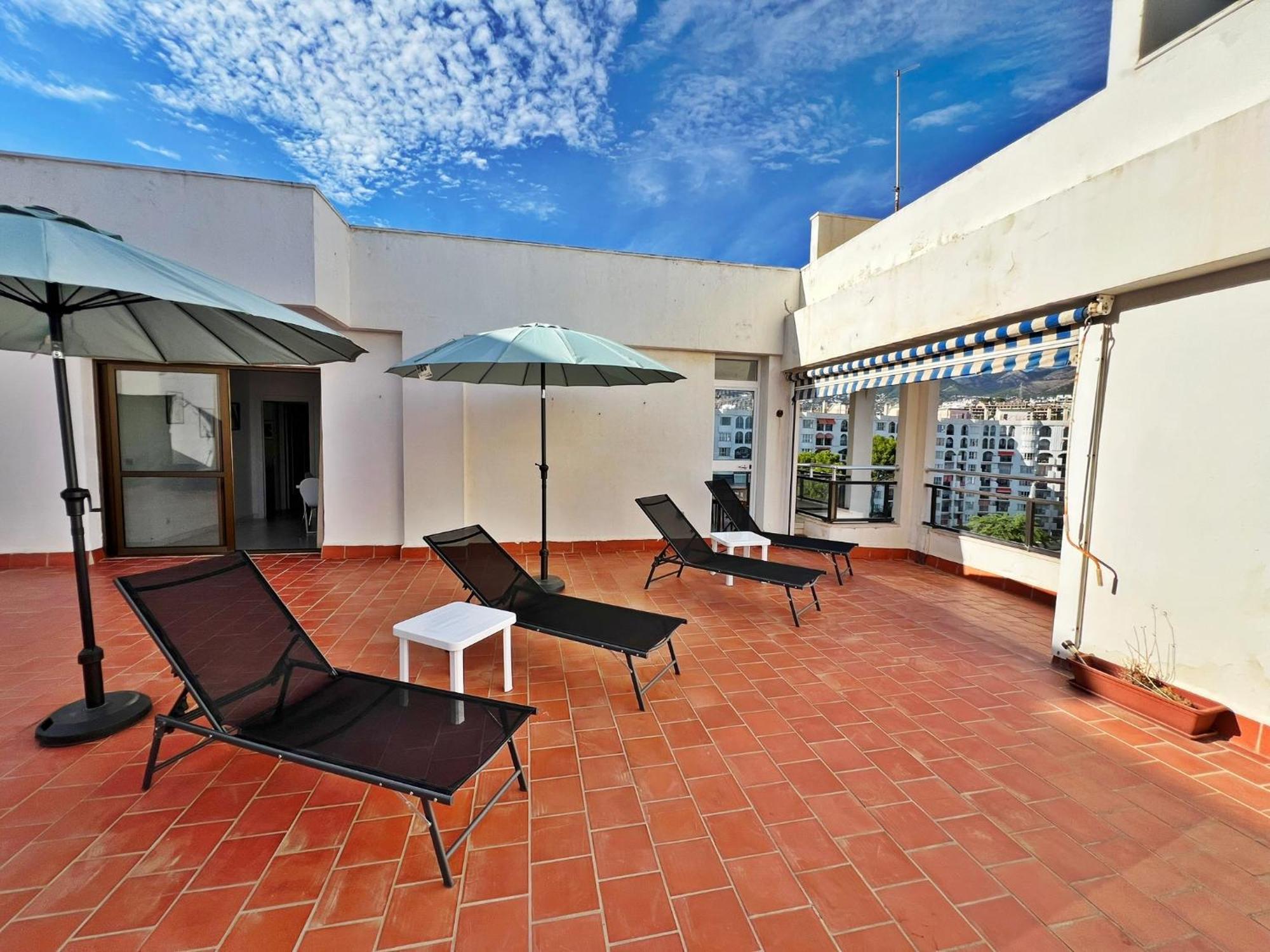 Bonito Atico En Primera Linea De Playa Con Piscina Fuengirola Ngoại thất bức ảnh